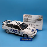 Apex Replicas Model Car - Ford Sierra Rs500 Allan Moffat/Hansford Racing #9 -1988 Sandown Winner - B18501E